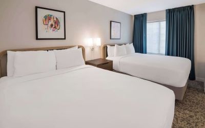 Day use twin room at Sonesta ES Suites Andover Boston.