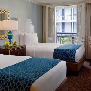 Day use twin room at Royal Sonesta New Orleans.