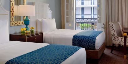 Day use twin room at Royal Sonesta New Orleans.