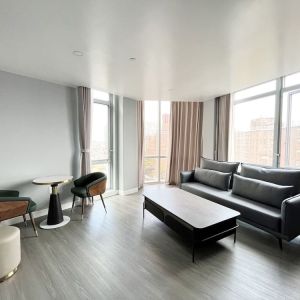 Day use suite's lounge area at Starlight Hotel.