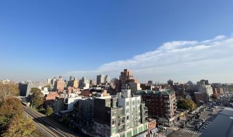 View from room at Starlight Hotel.
