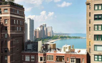 View from room at Sonesta ES Suites Chicago Downtown Magnificent Mile - Medical.
