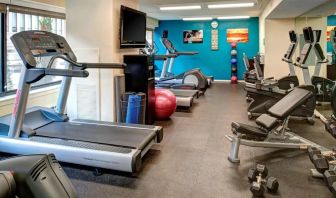 Fully equipped fitness center at Sonesta ES Suites Chicago Downtown Magnificent Mile - Medical.
