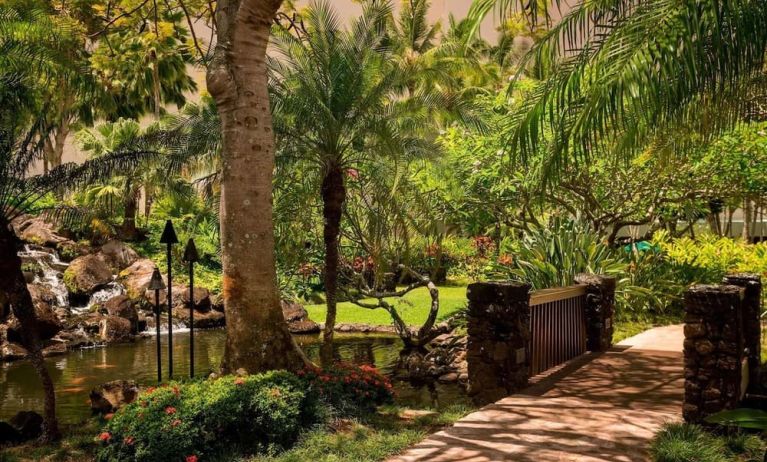 Outdoor surroundings at Royal Sonesta Kaua'i Resort Lihue.