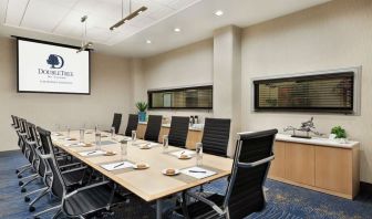 Professional meeting room at DoubleTree By Hilton Albuquerque.