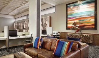 Business center available at DoubleTree By Hilton Albuquerque.