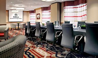 Professional meeting room at Hilton Rosemont/Chicago O'Hare.