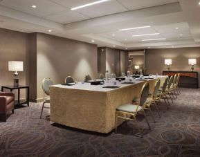 Spacious meeting room at Palmer House A Hilton Hotel.