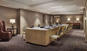 Spacious meeting room at Palmer House A Hilton Hotel.