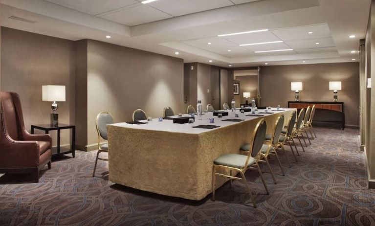 Spacious meeting room at Palmer House A Hilton Hotel.