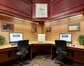 Business center available at Embassy Suites By Hilton Hampton Convention Center.