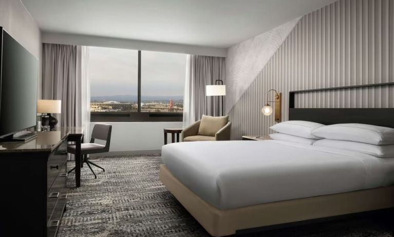 Day use room with work desk at Hotel Fera Anaheim, A DoubleTree By Hilton.