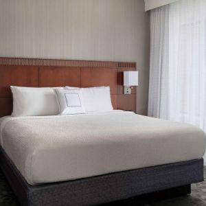 King bed at Sonesta Select Boston Milford.