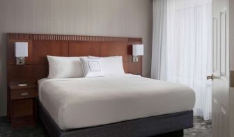 King bed at Sonesta Select Boston Milford.