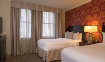 Day use twin room at The Stephen F Austin Royal Sonesta Hotel.