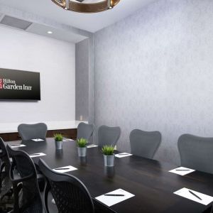Meeting room at Hilton Garden Inn Memphis Downtown.