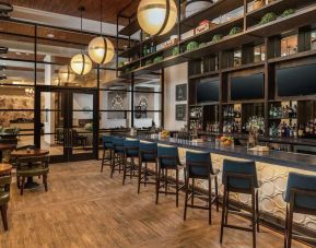 Cocktail bar at Hilton Garden Inn Memphis Downtown.