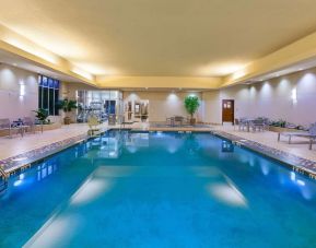 Refreshing indoor pool at Embassy Suites By Hilton Nashville South Cool Springs.