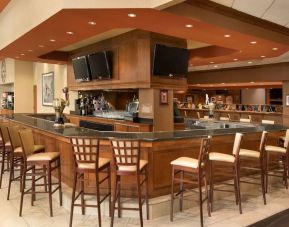 Hotel bar at Embassy Suites By Hilton Nashville South Cool Springs.