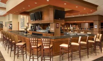 Hotel bar at Embassy Suites By Hilton Nashville South Cool Springs.
