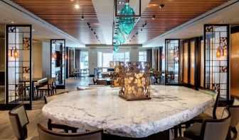 Dining area at New York Hilton Midtown.