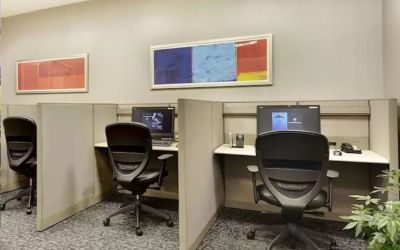 Business center available at New York Hilton Midtown.