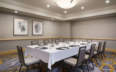 Meeting room at New York Hilton Midtown.