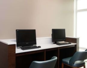 Business center at Embassy Suites By Hilton Seattle-North-Lynnwood.