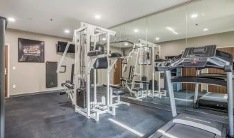 Fitness center at The Leo Collection, An Ascend Collection Hotel.