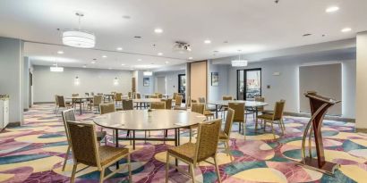 Meeting room at The Leo Collection, An Ascend Collection Hotel.