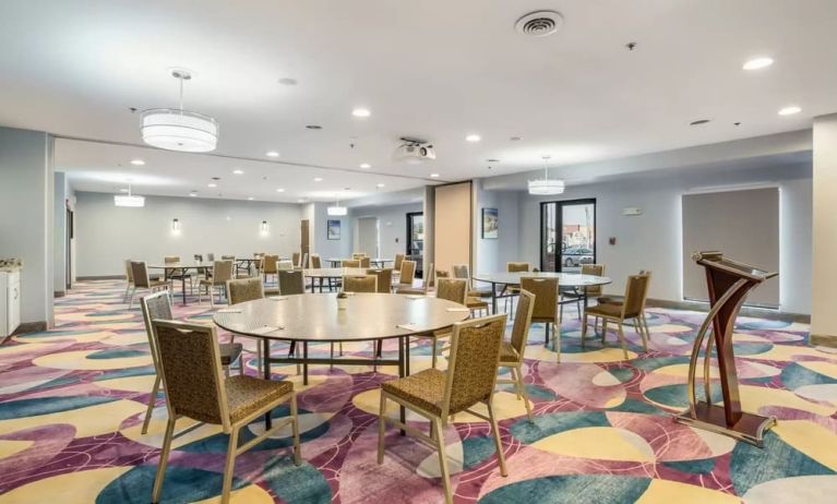 Meeting room at The Leo Collection, An Ascend Collection Hotel.