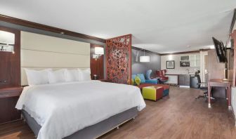 Day use room with living area at The Leo Collection, An Ascend Collection Hotel.