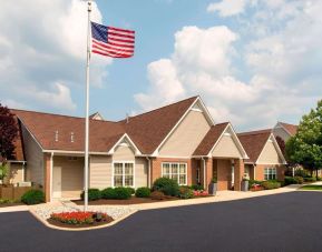 Hotel exterior and parking area at Sonesta ES Suites Allentown Bethlehem Airport.