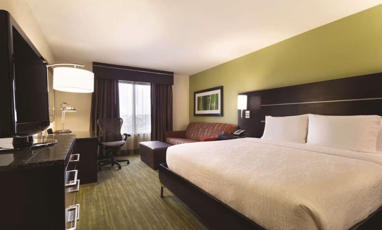 Bright and spacious day use room with workspace at Hilton Garden Inn Houston NW/Willowbrook.