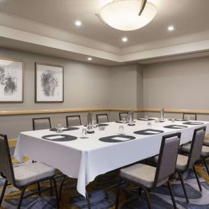 Professional meeting room at New York Hilton Midtown.