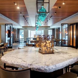Dining area at New York Hilton Midtown..
