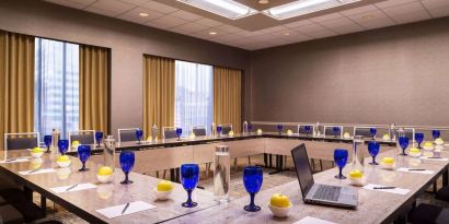 Professional meeting room at Hilton Minneapolis.