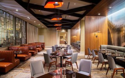 On-site restaurant at Hilton Minneapolis.