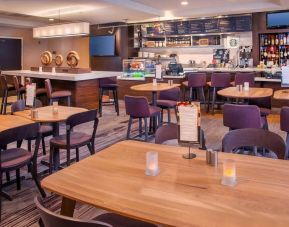 Dining area at Sonesta Select Allentown Bethlehem Airport.