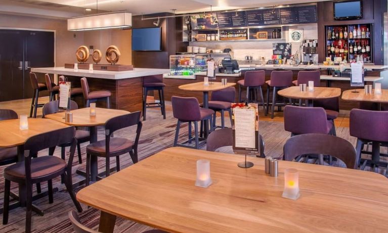 Dining area at Sonesta Select Allentown Bethlehem Airport.