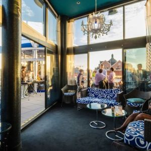 Rooftop bar at Beacon Hotel.