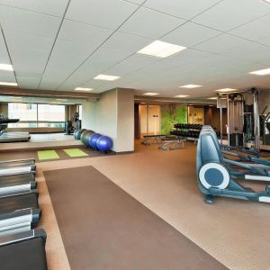 Fitness center at The Westin Arlington Gateway.