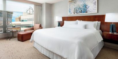 Day use room with natural light at The Westin Arlington Gateway.