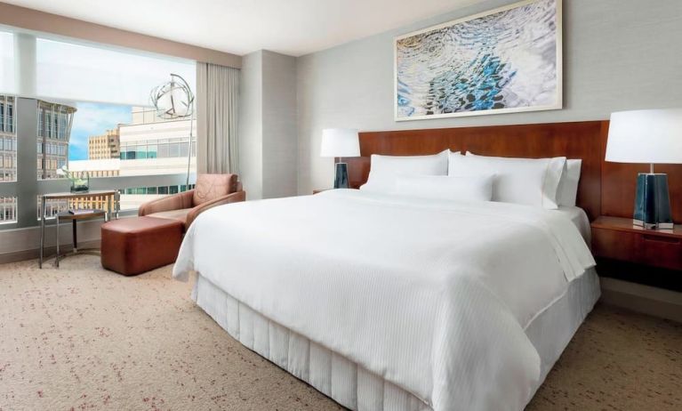 Day use room with natural light at The Westin Arlington Gateway.