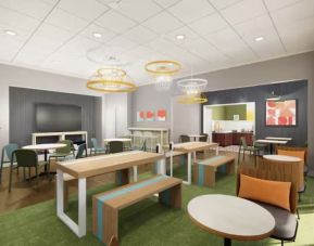 Coworking space at Spark By Hilton Guelph.