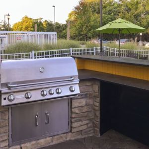 Barbeque area at Towneplace Suites By Marriott Arundel Mills.