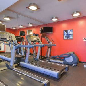 Fitness center at Towneplace Suites By Marriott Arundel Mills.