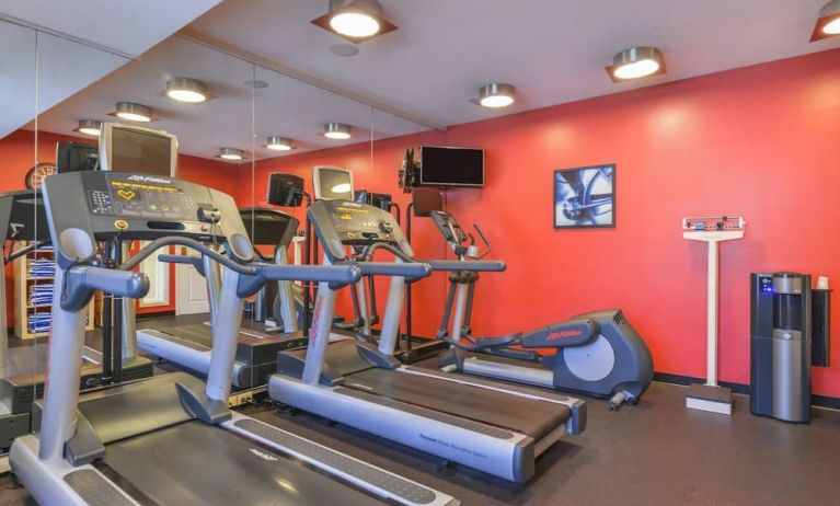 Fitness center at Towneplace Suites By Marriott Arundel Mills.