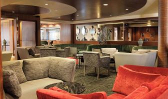 Coworking lounge at Hilton London Syon Park.