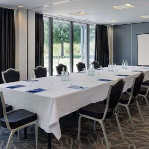Meeting room at Hilton London Syon Park.